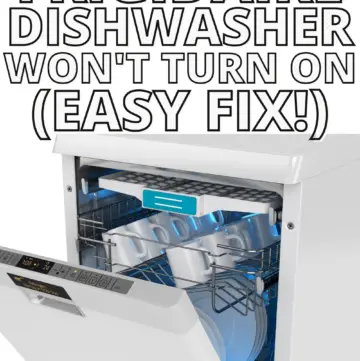Frigidaire dishwasher won't turn on