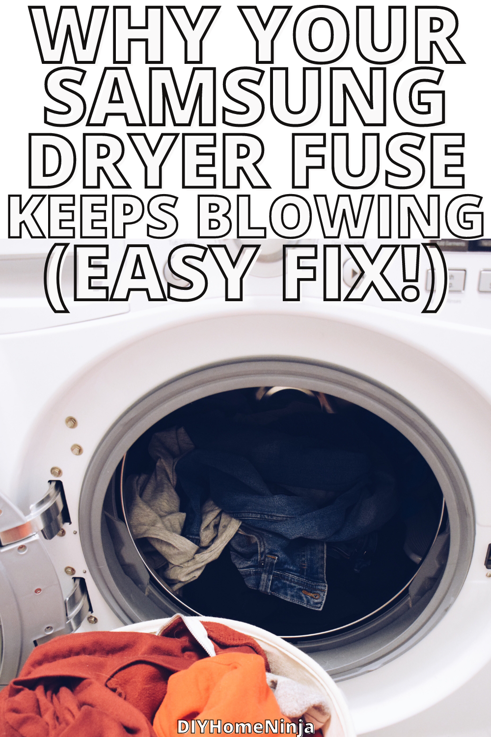 Samsung Dryer Thermal Fuse Keeps Blowing (EASY FIX!) DIY Home Ninja