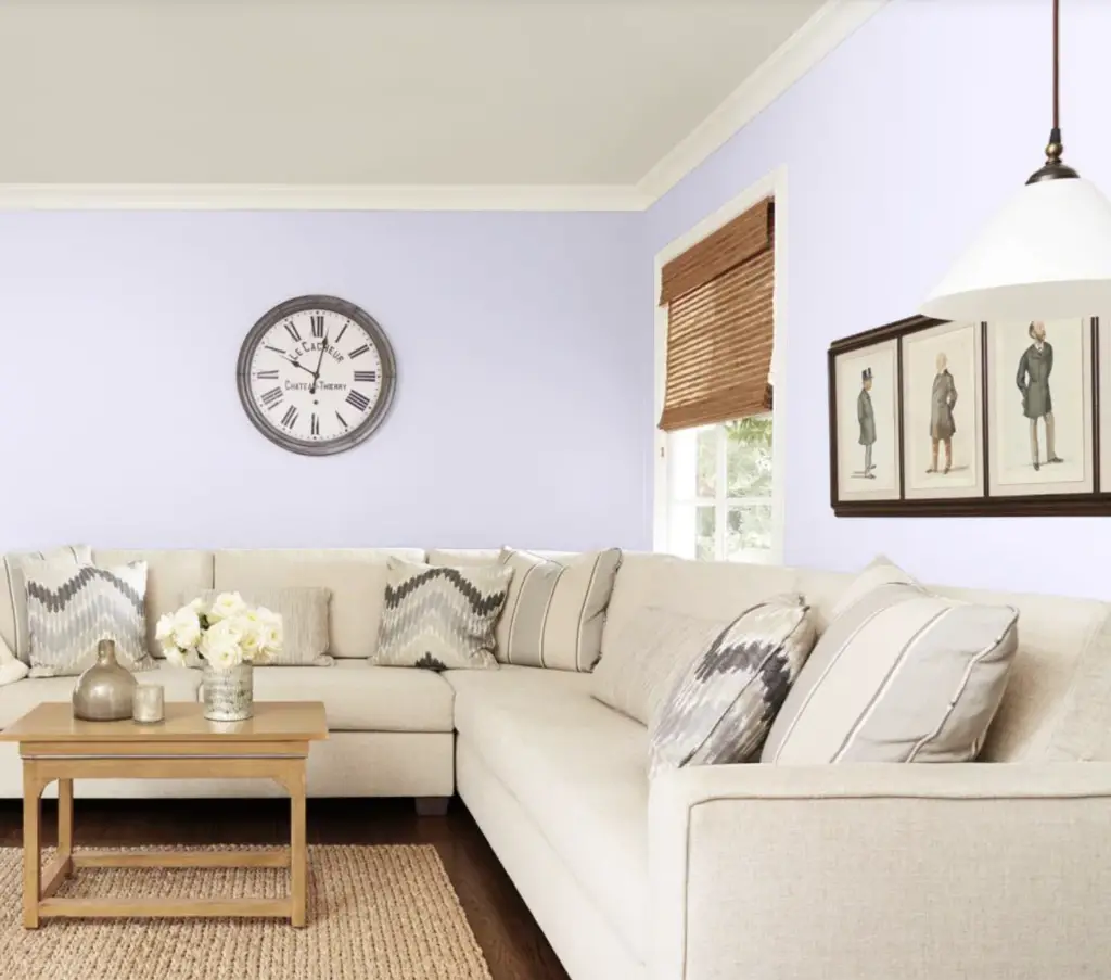 Lilac Whisper is a quirky and fun farmhouse paint color to try
