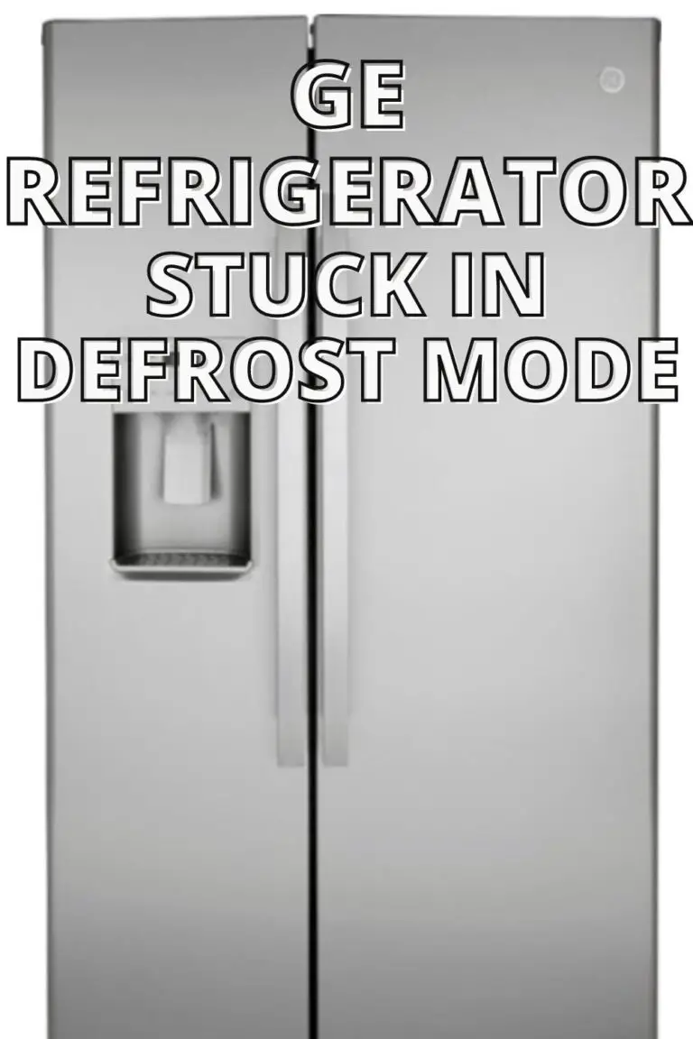 GE Refrigerator Stuck in Defrost Mode (EASY FIXES!) DIY Home Ninja