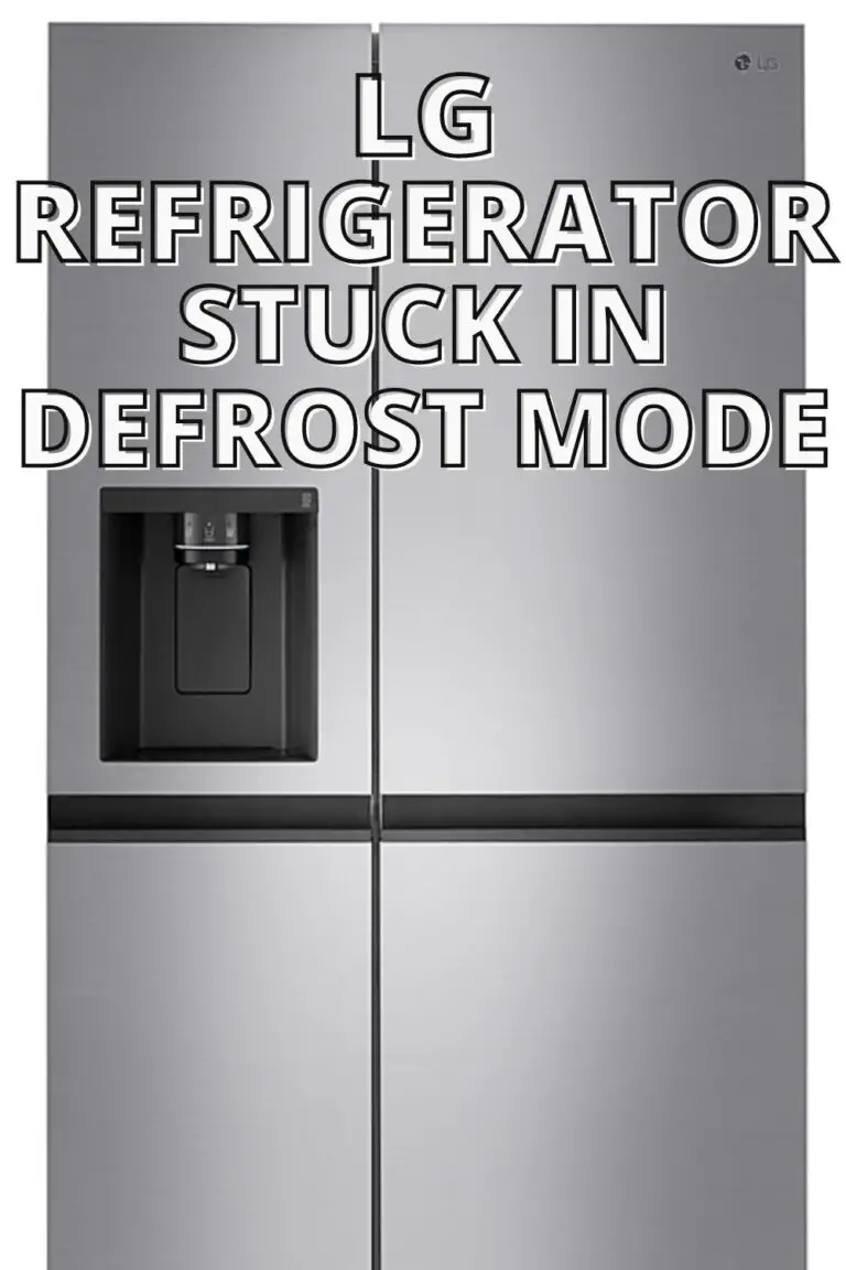 LG Refrigerator Stuck in Defrosting Mode (EASY FIXES!) DIY Home Ninja