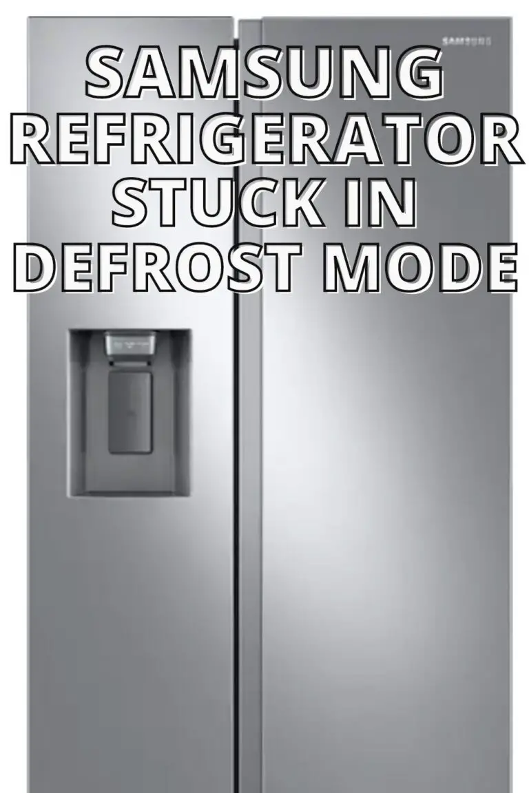Samsung Refrigerator Stuck in Defrost Mode (FIXED!) DIY Home Ninja